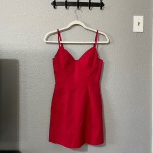 Novella Mini Dress Red